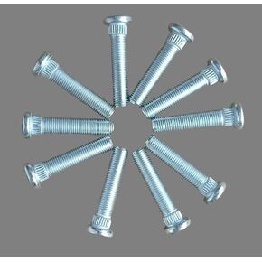 10PCS 5/8" Longer Than Stock Wheel Stud Lug Bolts 7/16-20 Thread OEM Quality Extended Extra Length Replacement for Chevrolet, Dodge, Pontiac, Oldsmobile, Buick