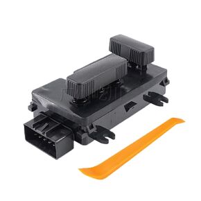 Driver Side Power Seat Switch Compatible with Buick Enclave Regal Chevy Silverado Malibu Camaro Equinox Traverse GMC Sierra Acadia, Left Side Seat Adjustment Control Switch for 25974714