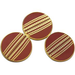 Novel Merk Cricket - Sports Coach & Player Lapel Pin, Hat Pin & Tie Tack Set - with Clutch Back