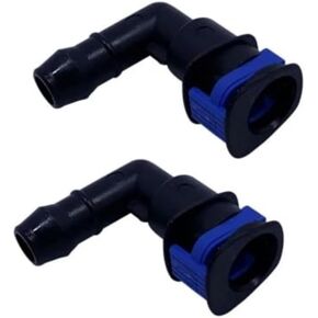 موصل الكوع الأسود الصغير لأنبوب الرش لـ VW Beetle Jetta Passat Golf Polo Touareg Tiguan لـ Audi A6 A8 TT RS6 1J0955665E