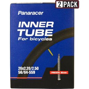 Panaracer Bicycle Tube 27.5 x 1.25-1.75 with 48mm Presta (French) Valve in Saudi Arabia