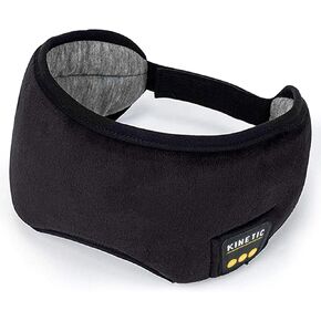 Bluetooth Sleep Mask with Headphones - Eye Mask for Sleeping, Wireless Music & Noise-Blocking, Soft Memory Foam, Adjustable Strap, Ideal for Travel, Meditation & Side Sleepers