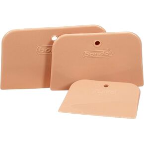 Bondo 357 Plastic Spreaders, (Pack of 3) - Case of 12