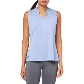 adidas Women's Ultimate365 Textured Sleeveless Polo Shirt