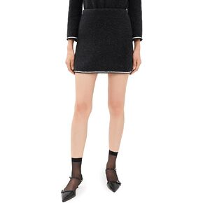 Theory Women's Tweed Mini Skirt J