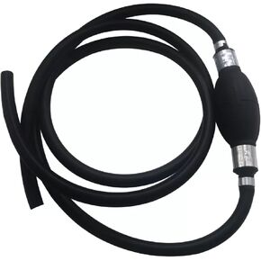 Marine 3/8 بوصة خط الوقود معرف التجميع 10 مم خرطوم أنبوب أنبوب أنبوب الوقود مع لمبة التمهيدي مشبك خرطوم الفولاذ المقاوم للصدأ من أجل محرك القوارب البحرية RVS RVS والقوافل طولها 6 قدم
