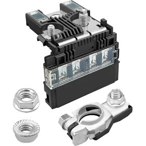 Fusible Fuselink Battery Fuse with Positive Battery Terminal Fit for Nissan Frontier Titan NV3500 Infiniti FX35 FX37 FX50 M37 M56 Q50 Q60 Q70 QX70 2009-2021 Replace 24380-8991A 243808991A