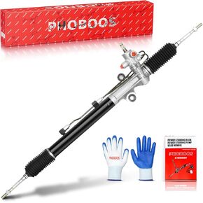 PHOBOOS Hydraulic Power Steering Rack and Pinion Assembly Compatible with Honda Pilot 2009-2015 V6 3.5L. New Unit, Leak Resistance, Direct Fit, Ref. 26-2754