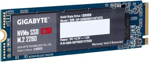 GIGABYTE M30 1TB M.2 2280 NVMe PCIe 3.0 x4 SSD in Saudi Arabia