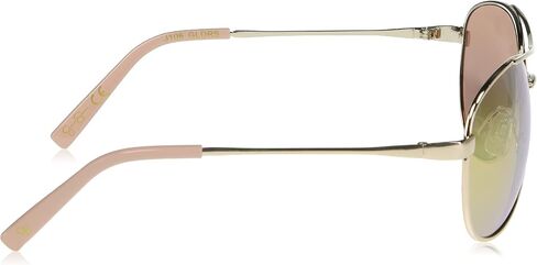 Jessica Simpson womens Jessica Simpson J106 Iconic UV Protective Metal Aviator Women s Sunglasses Glam Gifts for Women Wor, Gold, 59 mm US in Saudi Arabia