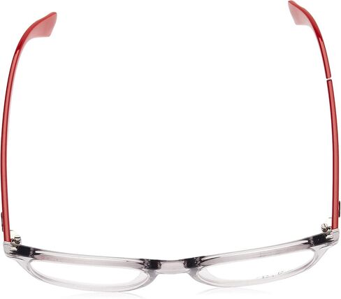 Ray-Ban Junior Kids' RY1601 Square Prescription Eyeglass Frames, Transparent Grey/Demo Lens, 48 mm in Saudi Arabia