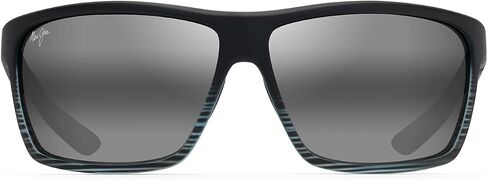 Maui Jim unisex adult Alenuihaha W/ Patented Polarizedplus2 Lenses Sunglasses, Dark Brown Stripe/Hcl Bronze Polarized, Large US in Saudi Arabia
