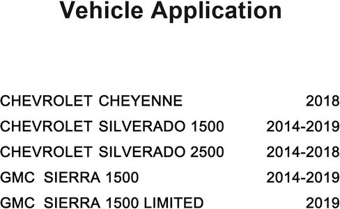 Heater Outlet Hose & Heater Inlet Hose For 2014-2018 Chevrolet Silverado 1500 2500 Silverado 1500 LD Cheyenne GMC Sierra 1500 Sierra 1500 Limited Replaces 23126443 23126442 in Saudi Arabia