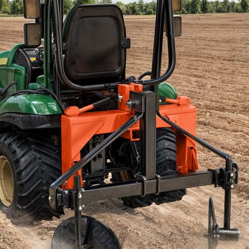 YINTATECH 3 Point Quick Hitch fits Cat 1 with 2" Receiver, 3000lbs, Orange in Saudi Arabia
