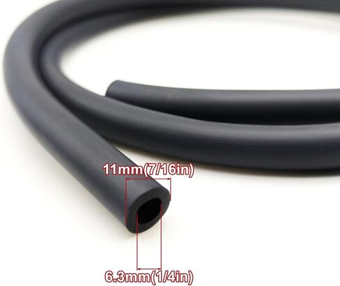 Strongthium 3/16 & 1/4 خرطوم خط الوقود الغاز مجموعة 2 حجم أنبوب الغاز المطاطي ومرشح 12 PCS مشبكات لزجاء العشب ATV GO-CARTS MINI BIKES 196CC 212CC 6.5HP 5.5HP 8HP 9HP 11HP 13HP 13HP MENERTARTARS MELLATORS in Saudi Arabia