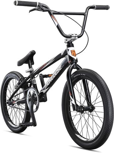 Mongoose Title Elite 24 BMX Race Bike with 24-Inch Wheels in Black for Advanced and Returning Riders, Featuring Professional-Grade 6061 Tectonic T1 Biaxial Hydroformed and Butted Aluminum Frame in Saudi Arabia