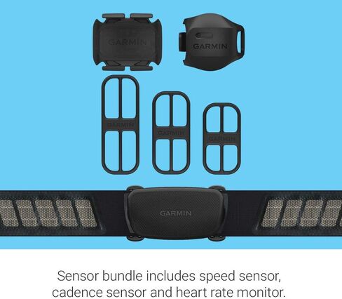 Garmin Edge 830 Mountain Bike Bundle, Performance Touchscreen GPS Cycling/Bike Computer with Mapping, Dynamic Performance Monitoring and Popularity Routing, Includes Speed Sensor & Mountain Bike Mount in Saudi Arabia