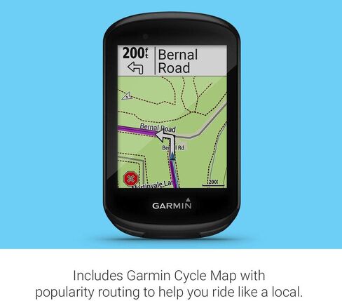 جارمين حزمة دراجة جبلية ايدج 830، شاشة لمس عالية الاداء بنظام تحديد المواقع GPS مع رسم الخرائط ومراقبة الاداء الديناميكي وتوجيه الشعبية، تتضمن مستشعر السرعة وحامل الدراجة الجبلية in Saudi Arabia