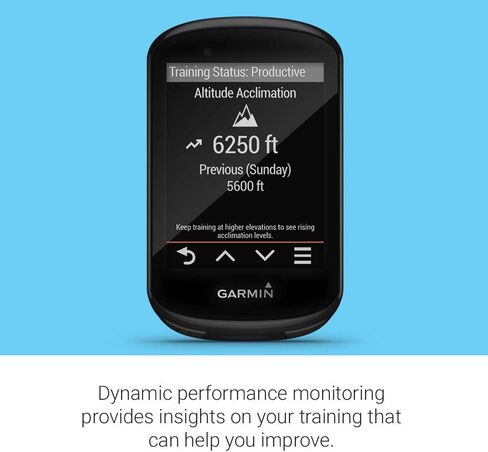 جارمين حزمة دراجة جبلية ايدج 830، شاشة لمس عالية الاداء بنظام تحديد المواقع GPS مع رسم الخرائط ومراقبة الاداء الديناميكي وتوجيه الشعبية، تتضمن مستشعر السرعة وحامل الدراجة الجبلية in Saudi Arabia