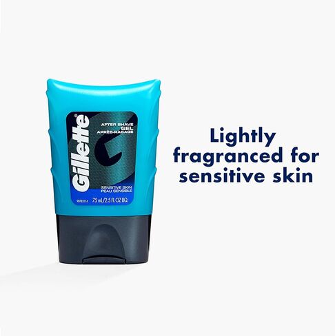 Gillette Series Sensitive Skin After Shave Gel, 2.5 Fl Oz (Pack of 2) in Saudi Arabia