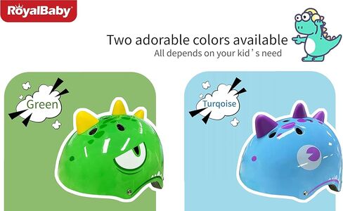 خوذات دراجات الأطفال من Royalbaby Dino in Kuwait