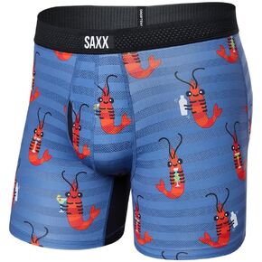 SAXX Underwear Co. Men's Underwear with Pouch Droptemp Cooling Mesh Boxer Brief Fly