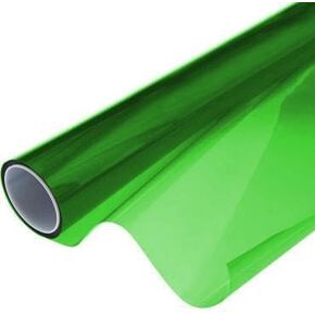 VViViD Air-Tint Emerald Green Gloss Vinyl Headlight Foglight Transparent Tint Wrap Self-Adhesive (12 Inch x 24 Inch, 2-roll Pack)