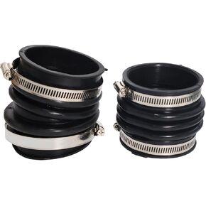 SMMS 2PCS 1788220161 Engine Air Intake Hoses for Lexus ES300 3.0L ES330 3.3L 2002-2006, for RX330 3.3L 2004-2006, Air Intake Hose with Clamps Replaces OE 1788220160 + 1788120130