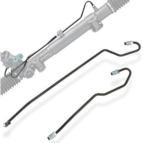 Rack and Pinion Transfer Line Hard Hydraulic Lines For 2008 2009 2010 Dodge Grand Caravan | For 2008-2010 Chrysler Town & Country