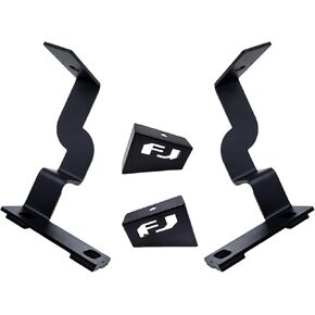 Hood Light Mounting Bracket Kit,Front Windshield Light Mounting Bracket Compatible with 2007-2014 Toyota FJ Cruiser