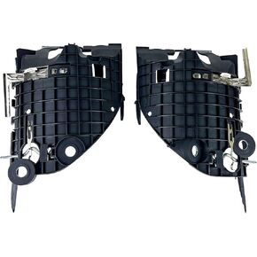Headlight Mounting Housing Bracket Compatible with VW Beetle 2-Door 2006 2007 2008 2009 2010 1C0941053 1C0941054 Left Right Side 1Pair