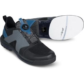 Strikeforce Maverick FT Fast Twist Lace System Black/Cobalt Size 9 Mens Right Hand Wide Width Performance Bowling Shoe (Right Hand Wide, Numeric_9) in Kuwait