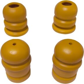 4pcs الأمامي والخلفي توقف محل 52060423AB 52060428AB FIT لـ Wrangler JK 2007-2018 التعليق مصدات ذراع التحكم
