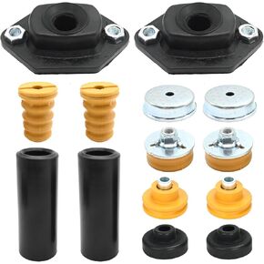 14pcs مجموعة تركيب الصدمة الخلفية العلوية والسفلية ، Grommets Gromsets Stops Stops stops استبدال BMW E82 E88 E90 E90N E92 E92N استبدال 33506767010