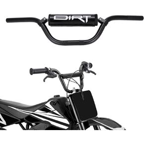 Electric Mini Bike Handlebar 7/8" 22mm Handle Bar + Crossbar + Pad for Surron Sur Ron Hyper Bee Ebox 2.0 3.0 Ebox Dragster MX650 Greenger G3 Rawrr Mantis ETM RTR Mini Electric Dirt Bike