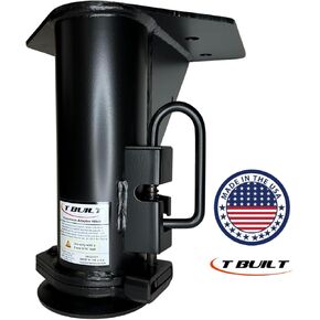 5th Wheel to Gooseneck Adapter 12" with 7 3/4" Forward Offset, Made in USA, Fifth Wheel to Gooseneck Adapter for RV Camper Trailer, 20.000 Pound Rating