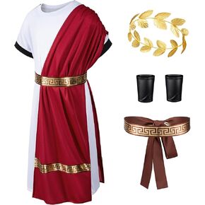 TOKYO REVENGERS Kids Toga Costume Roman Robe Greek God Outfit Halloween Cosplay Costume Accessories Set