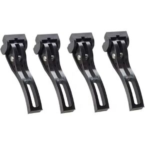 Rear Clamp Truck Bed Tonneau Cover Universal Replacement Parts (4 PCS) for Hard Folding or Soft Folding, 1 Pack