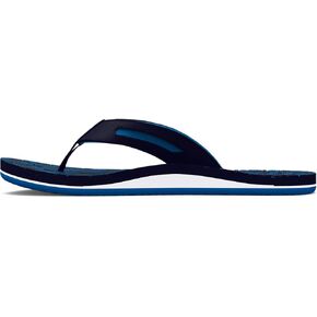 Under Armour Men's Marathon Key V Slide Sandal, Midnight Navy Blue (400)/White, 15 in Saudi Arabia