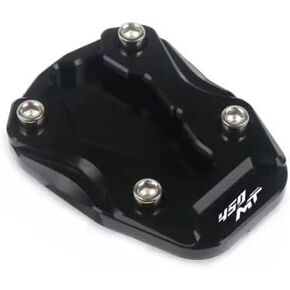 Enlarged Kickstand Pad Pedal Sidestand Pad Compatible with CFMOTO Ibex 450 2025,Aluminum,CNC-machined,Anodized,Black,CFMOTO IEBX 450 Accessories
