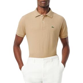 Lacoste Men's Classic Fit L.12.12 Light Polo, Brown, Medium