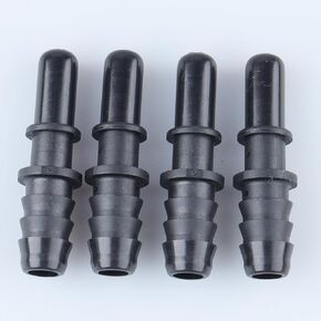 Fuel Quick Connector Male 3/8" Tube to 1/2" Male Barb, Pack of 4