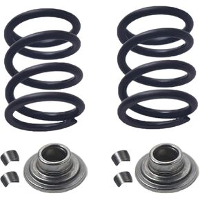 2pcs 26lb Valve Spring Retainers and Locks For Predator 212cc For Honda GX200 GX160 Clone Go Kart Mini Bike Racing Engine Springs Hemi