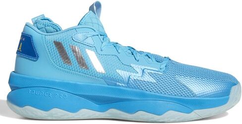 adidas Unisex Dame 8 Basketball Shoe, Signal Cyan/Silver Metallic/Shock Cyan, 9.5 US Men in Saudi Arabia
