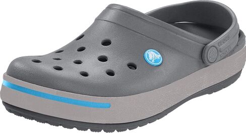 Crocs Unisex-Adult Crocband II Clogs, Navy/Bijou Blue, 7 Men/9 Women in Saudi Arabia