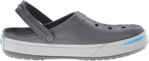 Crocs Unisex-Adult Crocband II Clogs, Navy/Bijou Blue, 7 Men/9 Women in Saudi Arabia