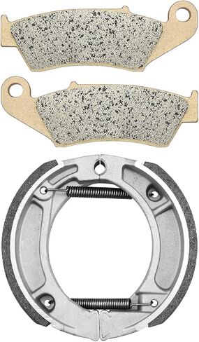 Front Sintered Brake Pads & Rear Brake Shoes for Honda CRF 150F CRF 230F CRF150F CRF230F 2003-2020 in Kuwait