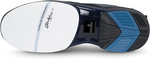 Strikeforce Maverick FT Fast Twist Lace System Black/Cobalt Size 10 Mens Right Hand Wide Width Performance Bowling Shoe (Right Hand Wide, Numeric_10) in Saudi Arabia