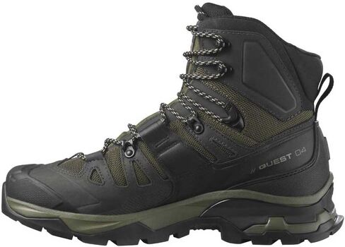 Salomon Quest 4 Gore-TEX Hiking Boots for Men, Kelp/Wren/Bleached Sand, 8.5 in Saudi Arabia