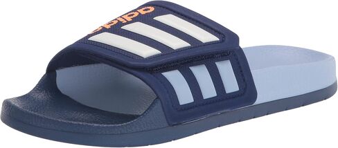 صندل منزلق Adilette TND للجنسين من adidas، Team Power Red/Team Navy Blue/Team Power Red، 12 US Men in Kuwait